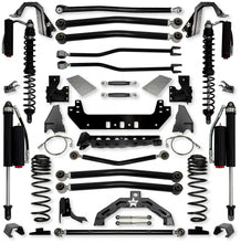 Load image into Gallery viewer, 4.5 Inch Adventure X2 Coilover No Limits Long-Arm Suspension System for Jeep Gladiator JT Gas Models Comp System Stage 2 Rock Krawler