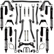 Load image into Gallery viewer, 4.5 Inch Adventure X Pro Coilover No Limits Mid-Arm Suspension System for Jeep Gladiator JT Gas Models Trail Runner System Stage 2 Rock Krawler