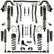 Load image into Gallery viewer, 4.5 Inch X-Factor No Limits Mid-Arm Suspension System for Jeep Gladiator JT Gas Models With Bilstein Shocks Rock Krawler