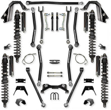 Load image into Gallery viewer, 4.5 Inch Pro X Coilover Mid-Arm Suspension System for Jeep Gladiator JT Gas Models Trail Runner System Stage 1 Rock Krawler