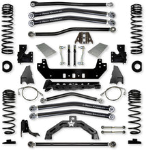 Load image into Gallery viewer, 4.5 Inch X-Factor X2 Long-Arm Suspension System for Jeep Gladiator JT Diesel Models With No Shocks Rock Krawler