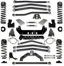 Load image into Gallery viewer, 4.5 Inch X-Factor X2 No Limits Long-Arm Suspension System for Jeep Gladiator JT Diesel Models With No Shocks Rock Krawler
