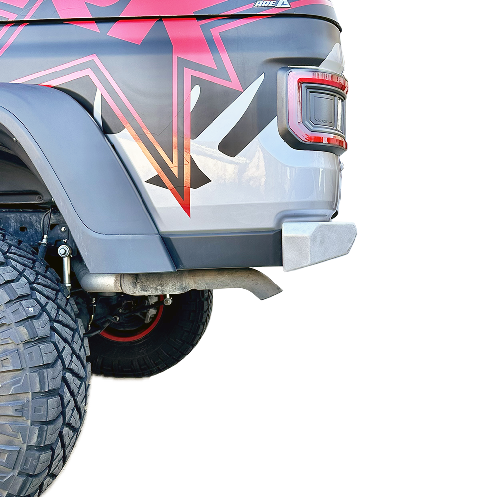 2020-2026 JEEP JT GLADIATOR REAR BUMPER (ALUMINUM KRAWLER LITE) SAVVY OFFROAD