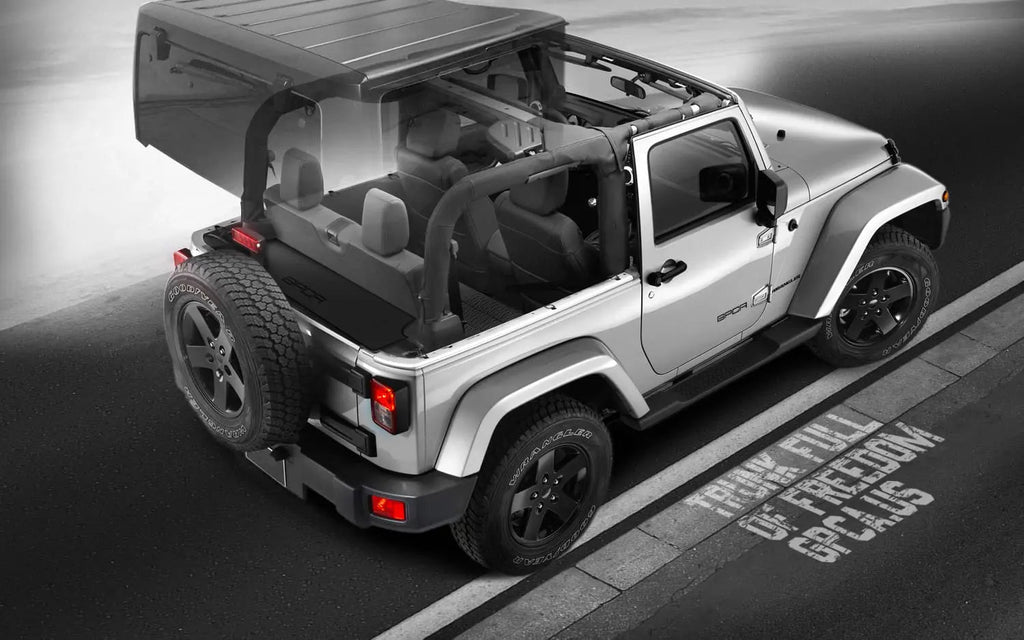 Jeep Wrangler JK 2DR Cargo Cover