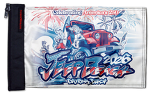 Load image into Gallery viewer, Jeep Beach 2026 12"x18" Forever Wave Flag