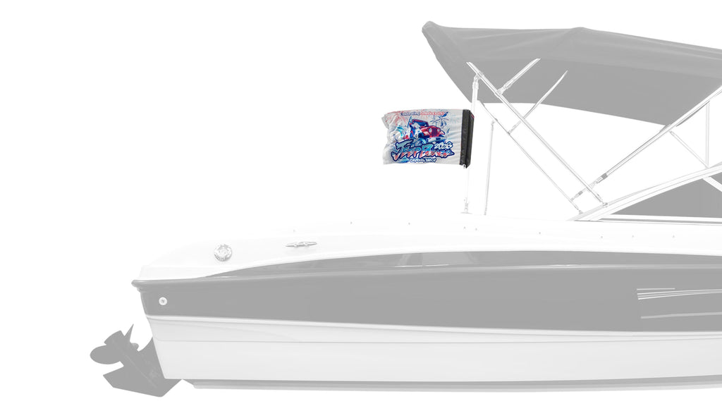 Jeep Beach 2026 12"x18" Forever Wave Flag