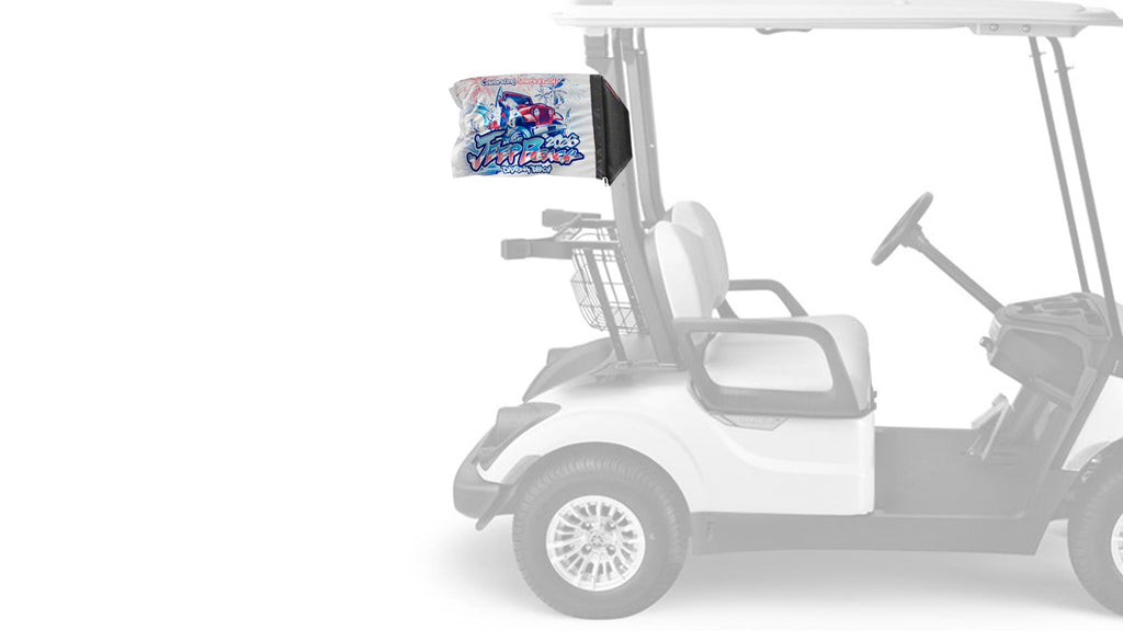 Jeep Beach 2026 12"x18" Forever Wave Flag