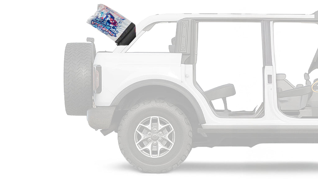 Jeep Beach 2026 12"x18" Forever Wave Flag