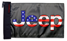 Load image into Gallery viewer, Jeep USA 12"x18" Forever Wave Flag