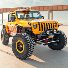 Load image into Gallery viewer, 2018-2026 JEEP JL/JLU/JT FRONT BUMPER WITH HOOP (LEGACY 6061 ALUMINUM) SAVVY OFFROAD