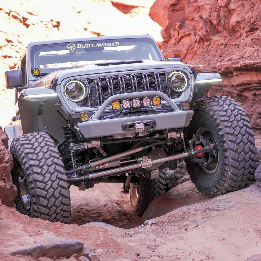 2020–2026 JEEP JT GLADIATOR HIGH CLEARANCE ALUMINUM FRONT & REAR INNER FENDER KIT (FRONT SOLID & VENTED PANELS INCLUDED) SAVVY OFFROAD