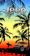 Load image into Gallery viewer, Jeep Sunset Car Seat Towel2Go