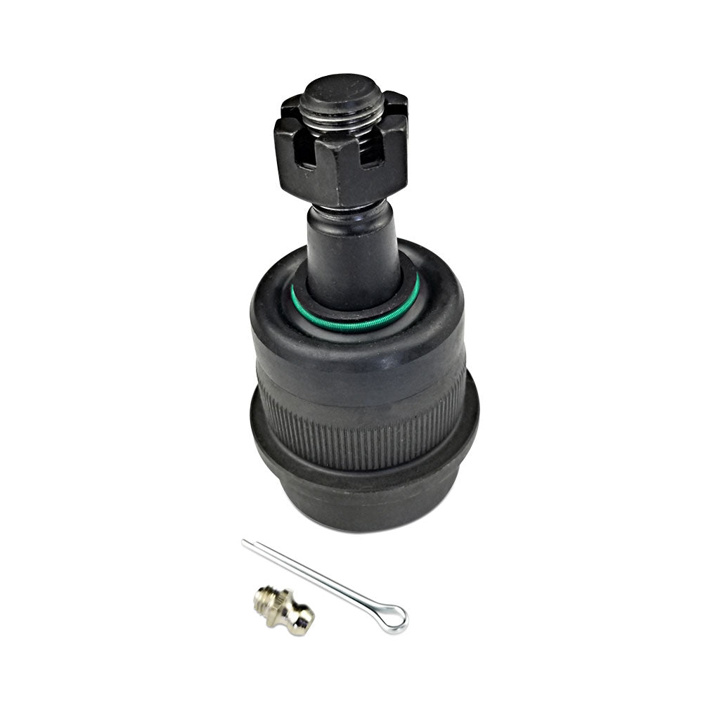 Apex Chassis Heavy Duty Ball Joint Kit Fits: 90-01 Jeep Cherokee 90-92 Comanche 93-98 Grand Cherokee 93 Grand Wagoneer 97-06 Wrangler TJ 60-06 Wrangler YJ Includes: 1 Upper & 1 Lower