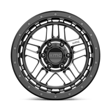 Load image into Gallery viewer, KM540 18X8.5 6X120 S-BLK MACH 18MM