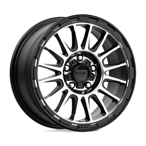KM542 17X8 6X5.5 S-BLK MACH 20MM
