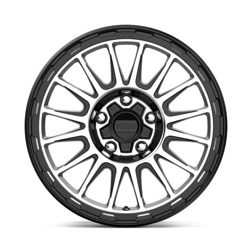 KM542 17X8 6X5.5 S-BLK MACH 20MM
