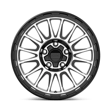 Load image into Gallery viewer, KM542 16X7 5X110 S-BLK MACH 30MM