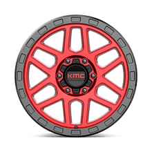 Load image into Gallery viewer, KM544 18X9 6X4.5 C-RED BLK-LP 18MM