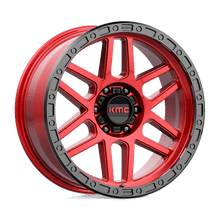 Load image into Gallery viewer, KM544 20X9 6X135 C-RED BLK-LP 00MM