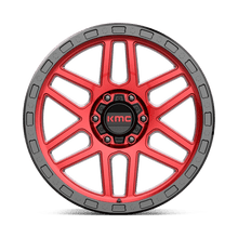 Load image into Gallery viewer, KM544 20X9 6X135 C-RED BLK-LP 00MM