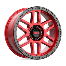 Load image into Gallery viewer, KM544 20X9 6X135 C-RED BLK-LP 18MM