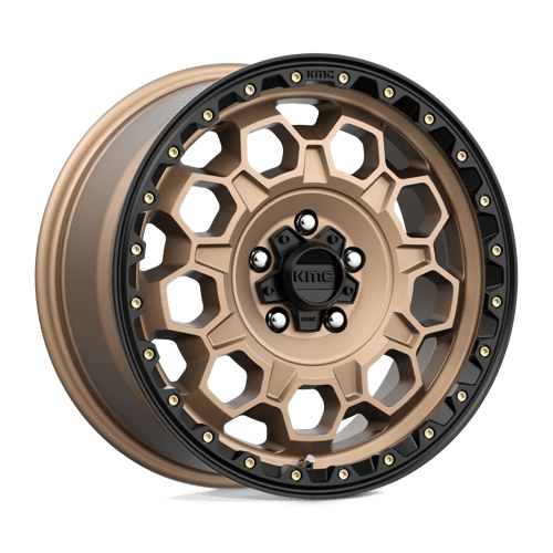 KM545 17X8 5X4.25 M-BRZ BLK LP 38MM