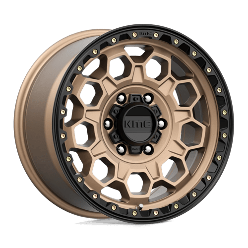 KM545 17X9 6X5.5 M-BRZ BLK LP 18MM