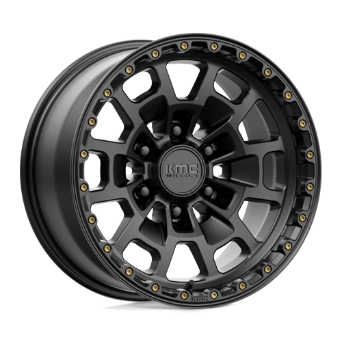 KM718 17X8.5 6X5.5 S-BLK 00MM