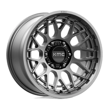 Load image into Gallery viewer, KM722 17X8.5 6X5.5 ANTHRACITE 00MM