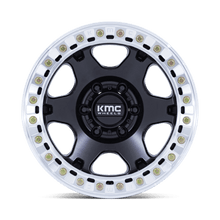 Load image into Gallery viewer, VI BL 17X9 6X5.5 108 -38 S-BLK MACH