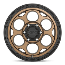Load image into Gallery viewer, KM541 17X8.5 5X5.0 M-BRZ BLK LP 00MM