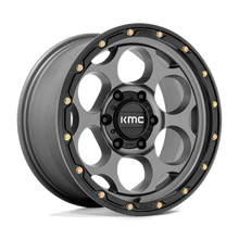 Load image into Gallery viewer, KM541 17X8.5 6X135 S-GRY BLK-LP 00MM