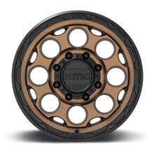 Load image into Gallery viewer, KM541 17X8.5 8X6.5 M-BRZ BLK LP 00MM