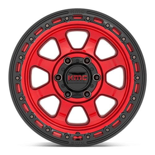 KM548 17X9 6X5.5 C-RED BLK-LP 00MM