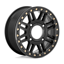 Load image into Gallery viewer, CAGE UTV BL 15X10 4X137 S-BLK BLK-RG +0