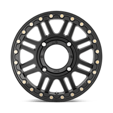 Load image into Gallery viewer, CAGE UTV BL 15X6 4X137 S-BLK BLK-RG +38