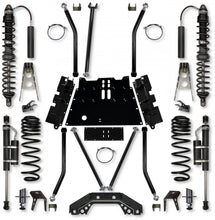 Load image into Gallery viewer, 3.5 Inch X-Factor X2 Flat-Belly 4 Inch Stretch Coilover Long-Arm Suspension System For Jeep Wrangler LJ Rock Krawler