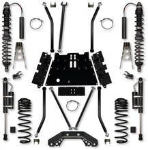Load image into Gallery viewer, 4.5 Inch X-Factor X2 Flat-Belly Coilover Long-Arm Suspension System For Jeep Wrangler LJ Rock Krawler