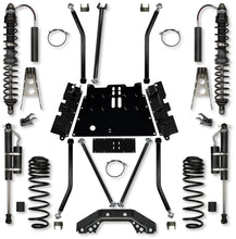 Load image into Gallery viewer, 4.5 Inch X-Factor X2 Flat-Belly 4 Inch Stretch Coilover Long-Arm Suspension System For Jeep Wrangler LJ Trail Runner System Stage 1 Rock Krawler