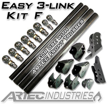 Load image into Gallery viewer, Easy 3 Link Kit F for Artec Trusses No Tubing Outside Frame Ford 85-91 Front Driver Rear Passenger Artec Industries