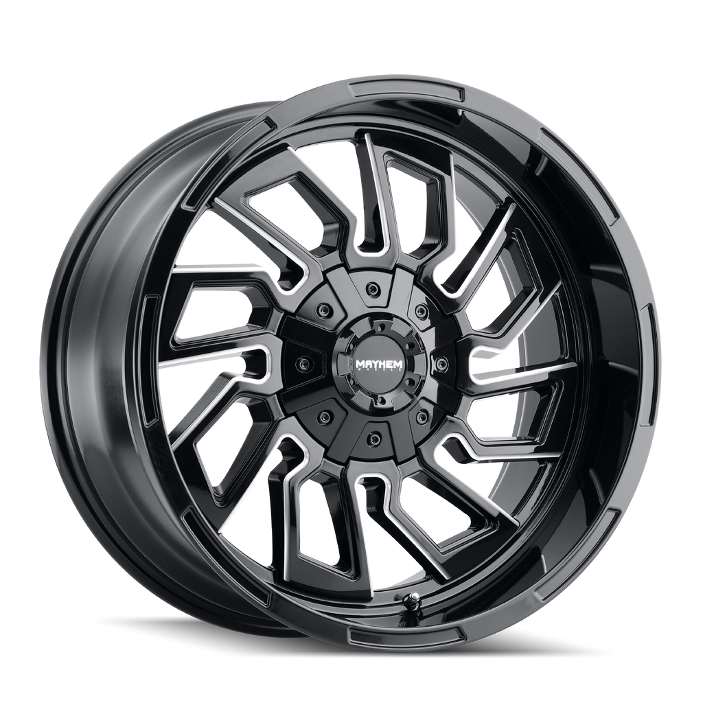 FLYWHEEL (8111) GLOSS BLACK MILLED