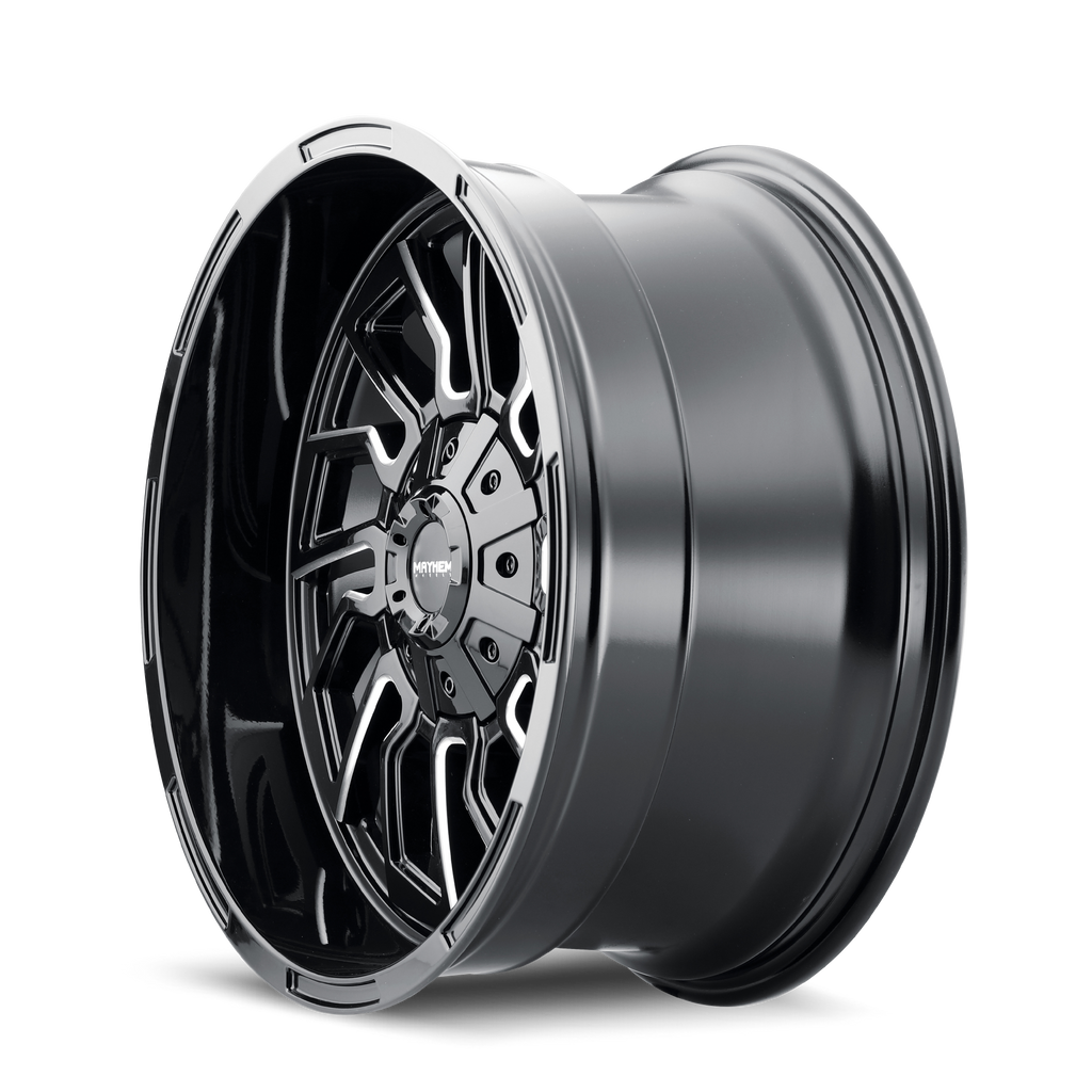 FLYWHEEL (8111) GLOSS BLACK MILLED