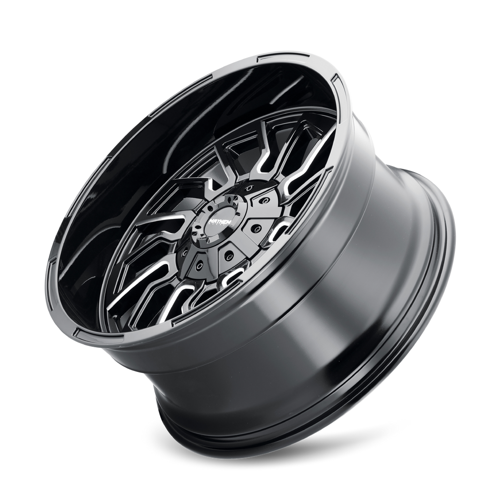 FLYWHEEL (8111) GLOSS BLACK MILLED
