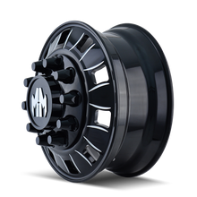 Load image into Gallery viewer, BIGRIG (8180) REAR GLOSS BLACK MILLED