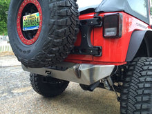 Load image into Gallery viewer, Jeep JK Rear Stubby Bumper 07-18 Wrangler JK Bare Steel Motobilt