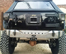 Load image into Gallery viewer, Jeep JK Rear Stubby Bumper 07-18 Wrangler JK Bare Steel Motobilt