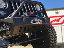 Load image into Gallery viewer, Jeep JK Front Bumper W/Stinger 07-18 Wrangler JK Crusher Series Bare Steel Motobilt