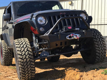 Load image into Gallery viewer, Jeep JK Front Bumper W/Stinger 07-18 Wrangler JK Crusher Series Bare Steel Motobilt