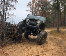 Load image into Gallery viewer, Jeep CJ Front Stubby Bumper W/Stinger Bare Steel Motobilt