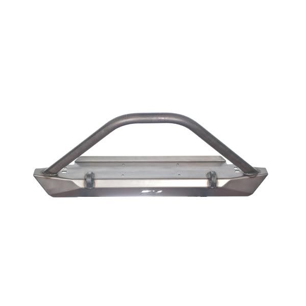 Jeep YJ / TJ / LJ Mid-Width Front Bumper W/Stinger Bare Steel Motobilt
